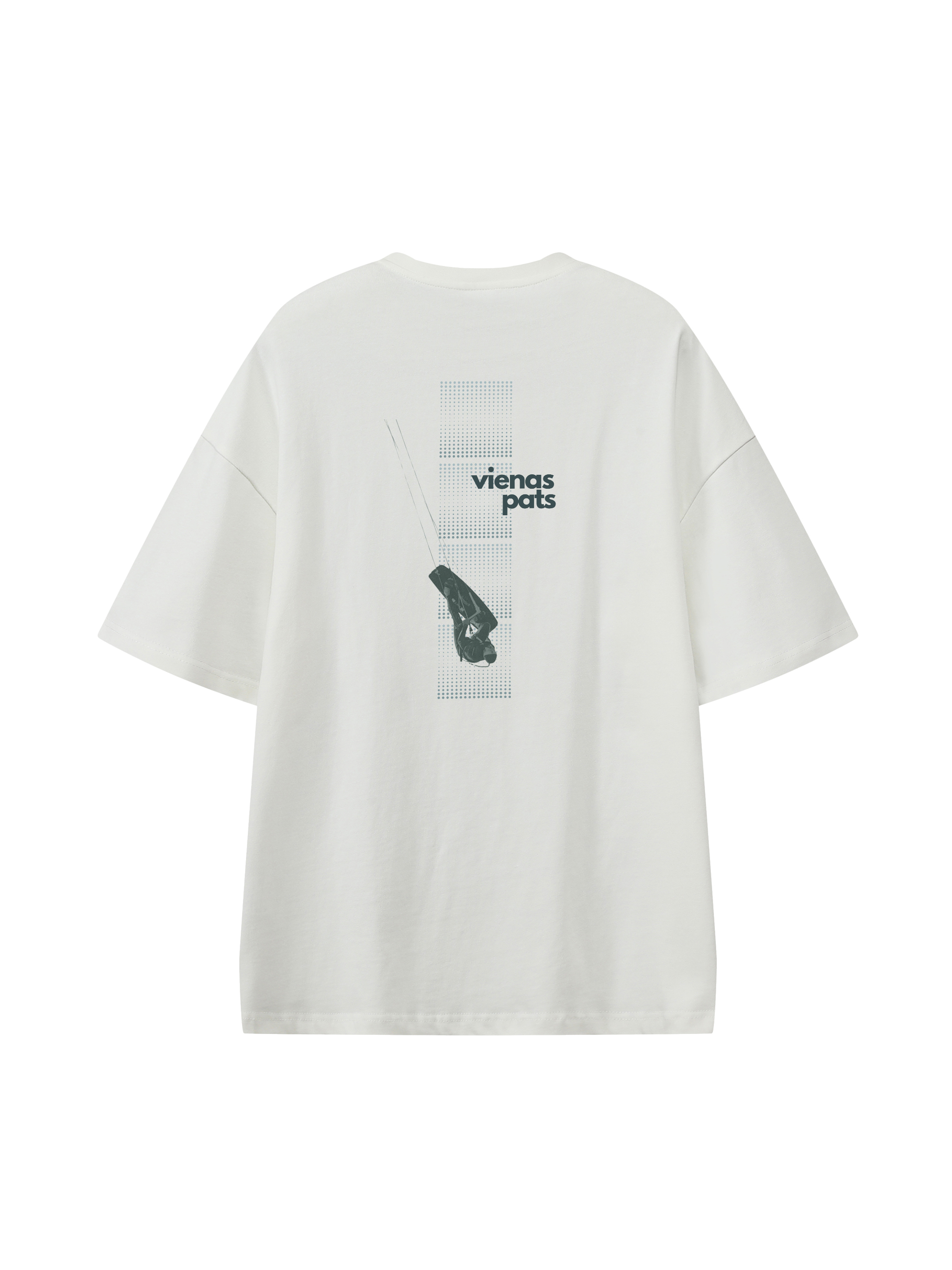 Vienas pats – Kitesurf Back Print T-Shirt