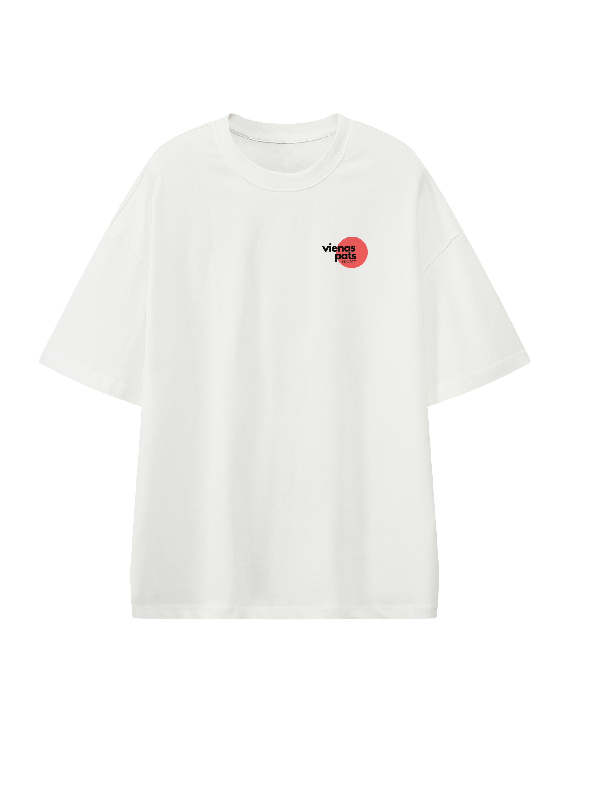 „viens pats“ white Core T-shirt