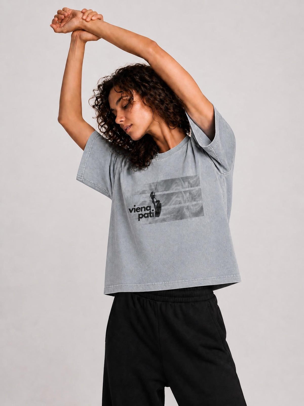VIENA PATI - Kitesurf Graphic T-Shirt