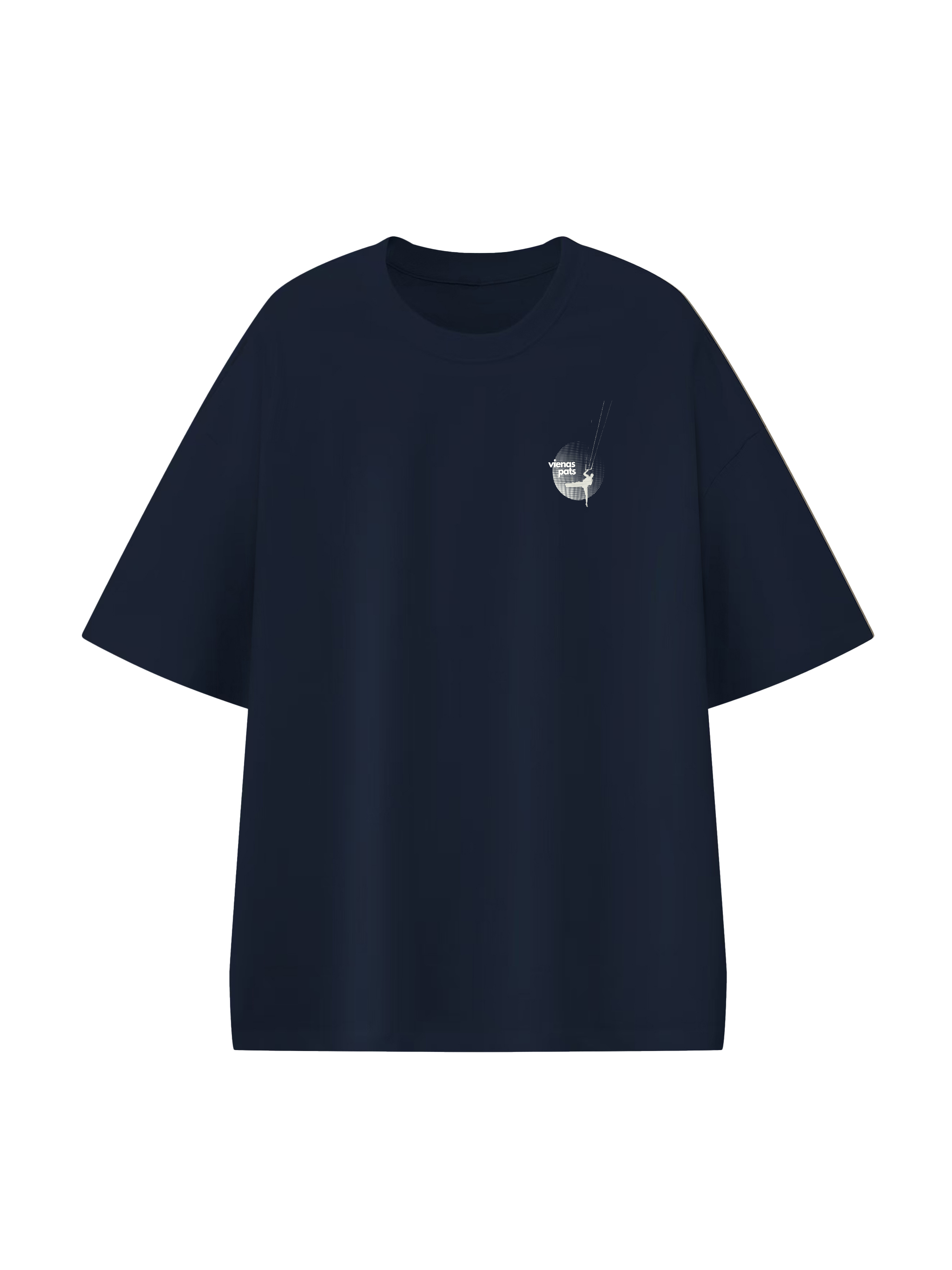 „vienas pats - kitesurf“ essential Heavyweight Cotton T-Shirt