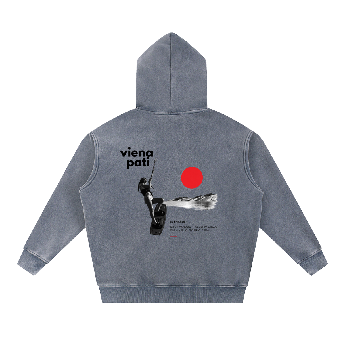 VIENA PATI – KITESURF SNOW WASH HOODIE