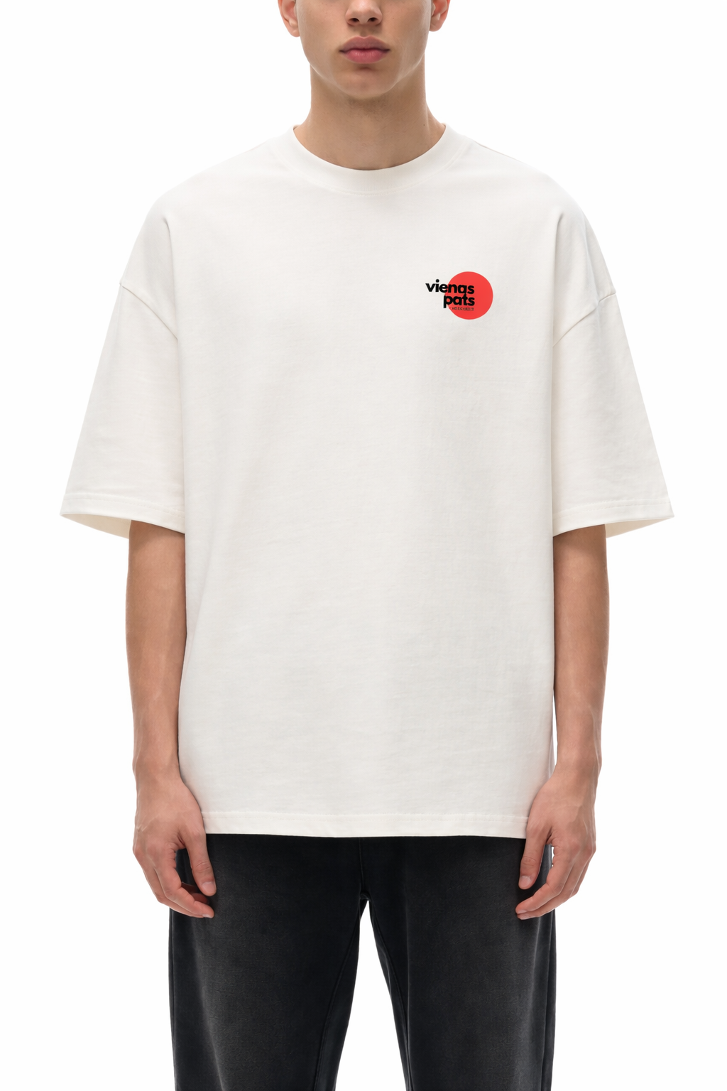 „viens pats“ white Core T-shirt